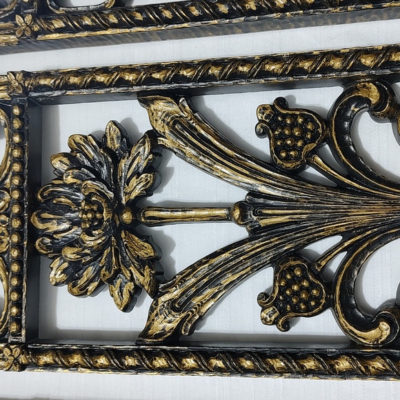 Dart 1975 floral wall plaques - Picture 8 of 14